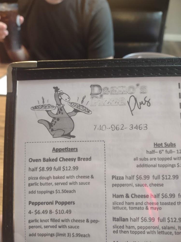 Deano's Pizza Menu image 2