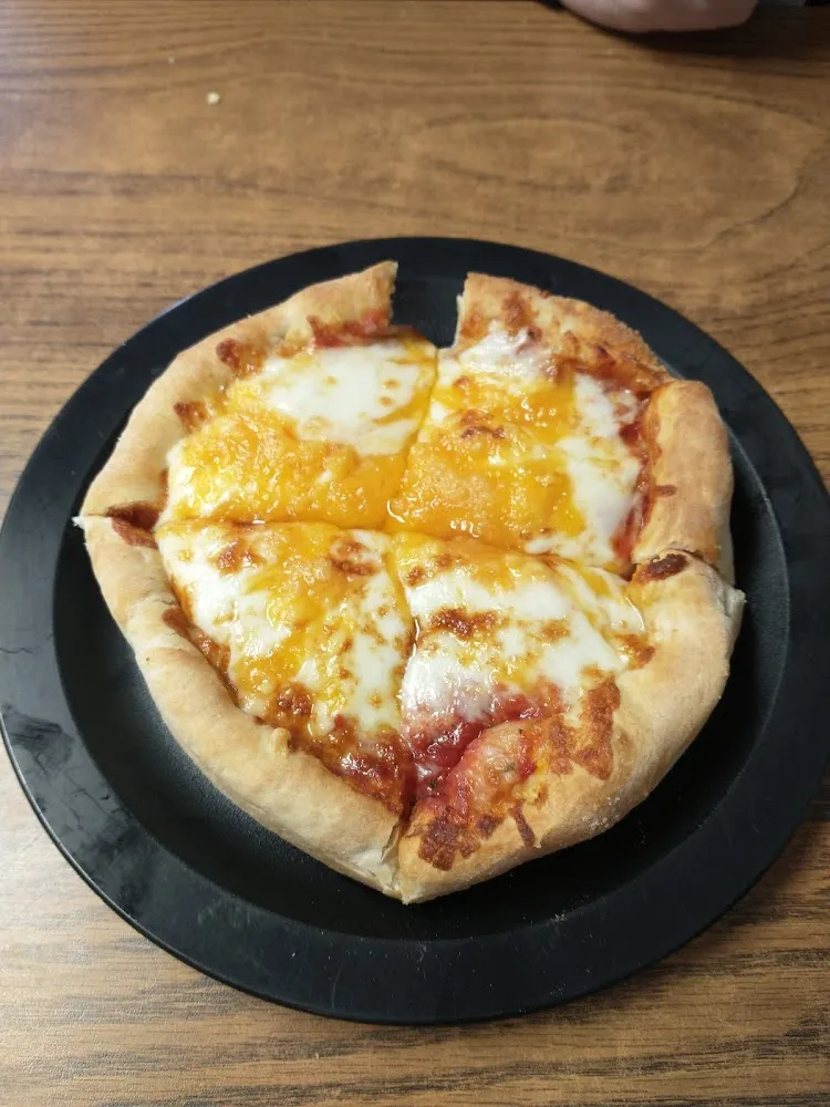Personal Deep Dish Cheese Pizza