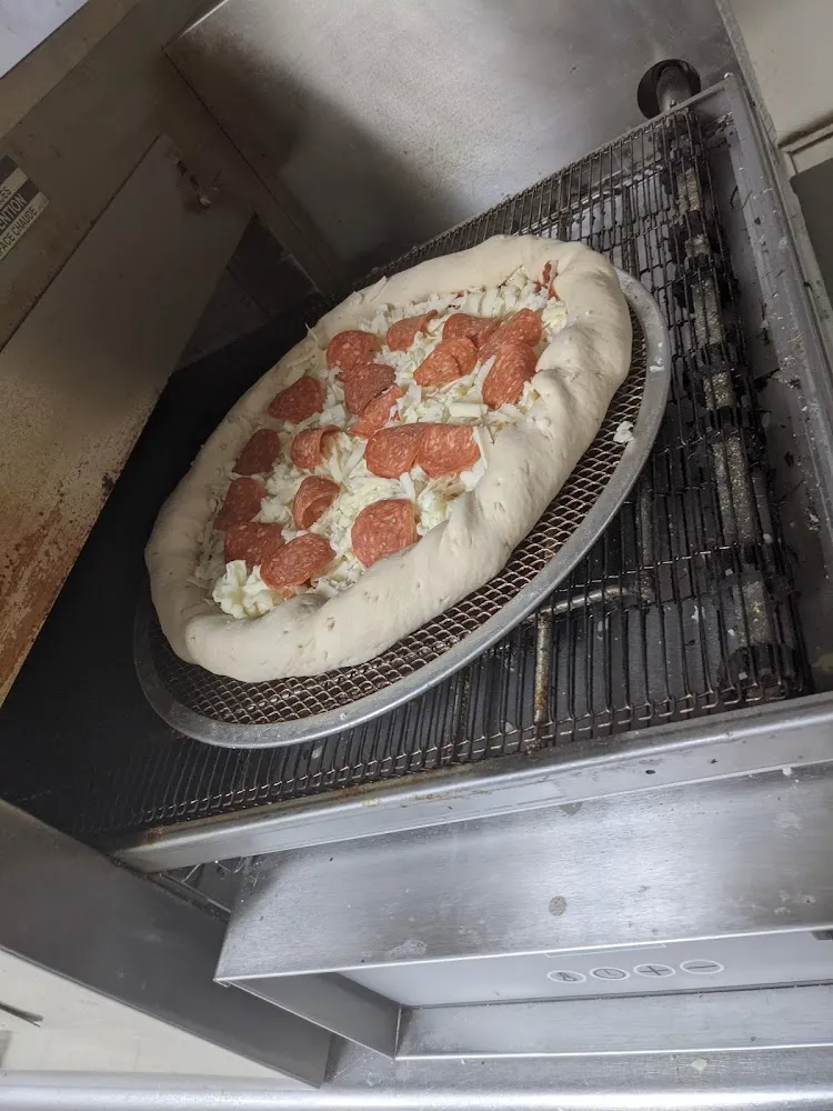 Stuffed Crust Pepperoni Pizza